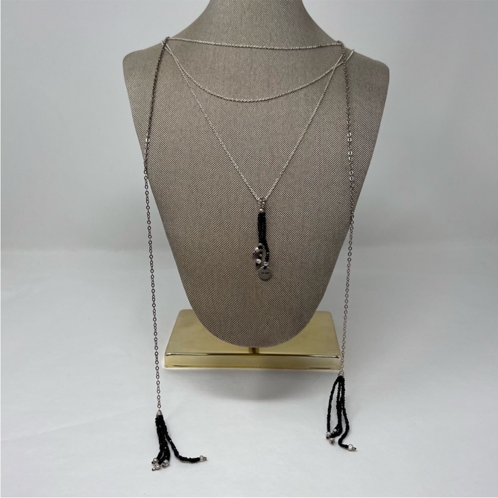 Johnny Was Boho Silver Chance Necklace Nwt